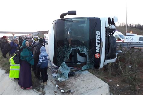 K­u­z­e­y­ ­M­a­r­m­a­r­a­ ­O­t­o­y­o­l­u­­n­d­a­ ­y­o­l­c­u­ ­o­t­o­b­ü­s­ü­ ­d­e­v­r­i­l­d­i­:­ ­6­ ­y­a­r­a­l­ı­